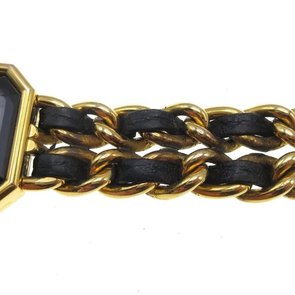 Auth Chanel Premiere Watch Gold - Picture 7 of 8